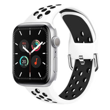 Load image into Gallery viewer, Strap for Apple Watch Band Se 40mm 44mm/42mm/38mm Accessories Silicone Belt Sport Bracelet on iWatch Series 6 5 4 3 21 Watchband
