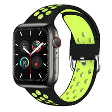 Load image into Gallery viewer, Strap for Apple Watch Band Se 40mm 44mm/42mm/38mm Accessories Silicone Belt Sport Bracelet on iWatch Series 6 5 4 3 21 Watchband