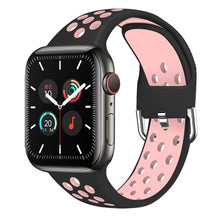 Load image into Gallery viewer, Strap for Apple Watch Band Se 40mm 44mm/42mm/38mm Accessories Silicone Belt Sport Bracelet on iWatch Series 6 5 4 3 21 Watchband