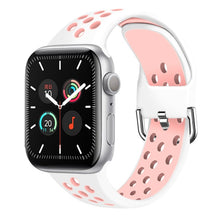 Load image into Gallery viewer, Strap for Apple Watch Band Se 40mm 44mm/42mm/38mm Accessories Silicone Belt Sport Bracelet on iWatch Series 6 5 4 3 21 Watchband