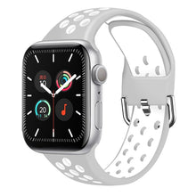 Load image into Gallery viewer, Strap for Apple Watch Band Se 40mm 44mm/42mm/38mm Accessories Silicone Belt Sport Bracelet on iWatch Series 6 5 4 3 21 Watchband