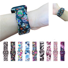 Load image into Gallery viewer, Strap for Apple Watch Band 44MM 40MM 38MM 42MM Floral Leopard Printing Silicone Bracelet Belt for iWatch Series 7 6 SE 5 4 3 2
