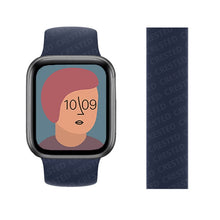 Load image into Gallery viewer, Solo Loop Strap for Apple Watch Band 44mm 40mm 38mm 42mm Elastic Belt Silicone bracelet pulseira iwatch 6 5 4 3 SE 7 45mm 41mm