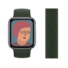 Load image into Gallery viewer, Solo Loop Strap for Apple Watch Band 44mm 40mm 38mm 42mm Elastic Belt Silicone bracelet pulseira iwatch 6 5 4 3 SE 7 45mm 41mm