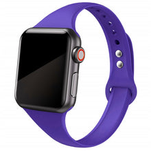 Load image into Gallery viewer, Slim strap for Apple watch band 44mm 40mm 38mm 42mm 44 mm soft Silicone wrsit belt correa bracelet iWatch serie 5 4 3 se 6 band