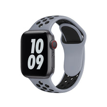 Load image into Gallery viewer, Sport Strap For Apple Watch Band 6 SE 5 4 44mm 40mm Silicone Breathable Belt Bracelet to iWatch Watchband Series 54321 38mm 42mm