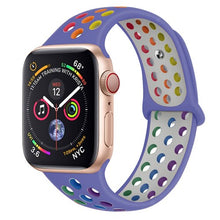 Load image into Gallery viewer, strap for Apple watch band 44mm 42mm 45mm iwatch band 38mm 40mm 41mm silicone bracelet apple watch 7/6/5/4/3/2/SE watchband