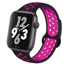 Load image into Gallery viewer, strap for Apple watch band 44mm 42mm 45mm iwatch band 38mm 40mm 41mm silicone bracelet apple watch 7/6/5/4/3/2/SE watchband