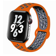 Load image into Gallery viewer, strap for Apple watch band 44mm 42mm 45mm iwatch band 38mm 40mm 41mm silicone bracelet apple watch 7/6/5/4/3/2/SE watchband