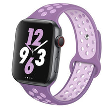 Load image into Gallery viewer, strap for Apple watch band 44mm 42mm 45mm iwatch band 38mm 40mm 41mm silicone bracelet apple watch 7/6/5/4/3/2/SE watchband