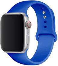 Load image into Gallery viewer, Silicone Strap For apple Watch band 41mm 45mm iWatch band 38mm 40mm 42mm Rubber watchband for apple watch 7 6 5 4 3 se bracelet