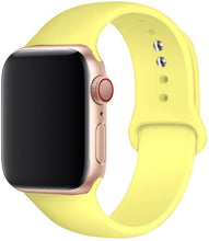 Load image into Gallery viewer, Silicone Strap For apple Watch band 41mm 45mm iWatch band 38mm 40mm 42mm Rubber watchband for apple watch 7 6 5 4 3 se bracelet