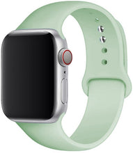 Load image into Gallery viewer, Silicone Strap For apple Watch band 41mm 45mm iWatch band 38mm 40mm 42mm Rubber watchband for apple watch 7 6 5 4 3 se bracelet