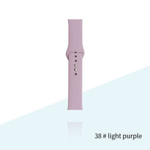 Load image into Gallery viewer, Silicone Strap For Apple Watch Bracelet 44mm 40mm 38mm 42 Mm Watchband For Apple Watch Band Correa Iwatch Series 6 Se 5 4 3 7