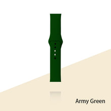 Load image into Gallery viewer, Silicone Strap For Apple Watch Bracelet 44mm 40mm 38mm 42 Mm Watchband For Apple Watch Band Correa Iwatch Series 6 Se 5 4 3 7