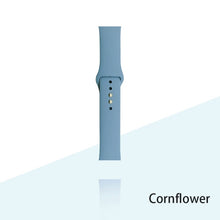 Load image into Gallery viewer, Silicone Strap For Apple Watch Bracelet 44mm 40mm 38mm 42 Mm Watchband For Apple Watch Band Correa Iwatch Series 6 Se 5 4 3 7
