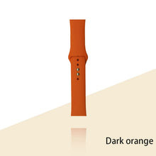 Load image into Gallery viewer, Silicone Strap For Apple Watch Bracelet 44mm 40mm 38mm 42 Mm Watchband For Apple Watch Band Correa Iwatch Series 6 Se 5 4 3 7