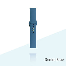 Load image into Gallery viewer, Silicone Strap For Apple Watch Bracelet 44mm 40mm 38mm 42 Mm Watchband For Apple Watch Band Correa Iwatch Series 6 Se 5 4 3 7
