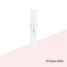 Load image into Gallery viewer, Silicone Strap For Apple Watch Bracelet 44mm 40mm 38mm 42 Mm Watchband For Apple Watch Band Correa Iwatch Series 6 Se 5 4 3 7