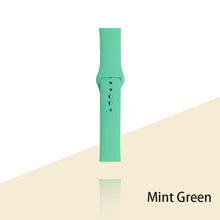 Load image into Gallery viewer, Silicone Strap For Apple Watch Bracelet 44mm 40mm 38mm 42 Mm Watchband For Apple Watch Band Correa Iwatch Series 6 Se 5 4 3 7