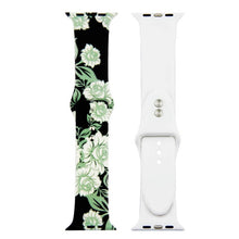 Load image into Gallery viewer, Printed Strap For Apple Watch band 44mm 40mm iwatch 42mm 38mm correa Silicone women bracelet for apple Watch SE 5 4 3 series 6