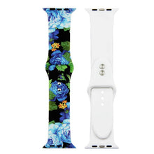 Load image into Gallery viewer, Printed Strap For Apple Watch band 44mm 40mm iwatch 42mm 38mm correa Silicone women bracelet for apple Watch SE 5 4 3 series 6