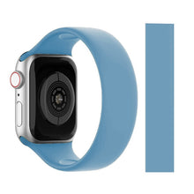 Load image into Gallery viewer, Solo Loop for Apple Watch Strap 44mm 40mm 45mm 41mm 38mm 42mm Elastic Silicone watchband bracelet iWatch serie 6 5/4/3 SE 7 Band