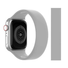 Load image into Gallery viewer, Solo Loop for Apple Watch Strap 44mm 40mm 45mm 41mm 38mm 42mm Elastic Silicone watchband bracelet iWatch serie 6 5/4/3 SE 7 Band