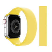 Load image into Gallery viewer, Solo Loop for Apple Watch Strap 44mm 40mm 45mm 41mm 38mm 42mm Elastic Silicone watchband bracelet iWatch serie 6 5/4/3 SE 7 Band