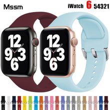Load image into Gallery viewer, Strap For Apple Watch band 44mm 40mm for iwatch Bracelet series 6 Se 5 4 3 2 1 42mm 38mm correa pulseira watchband accessories
