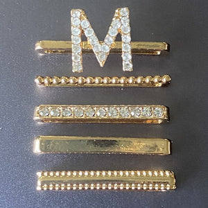 Metal Charms Decorative Ring for Apple Watch Band Diamond Ornament Smart Watch Silicone Strap Accessories for iwatch Bracelet
