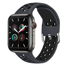 Load image into Gallery viewer, Strap for Apple Watch Band Se 40mm 44mm/42mm/38mm Accessories Silicone Belt Sport Bracelet on iWatch Series 6 5 4 3 21 Watchband
