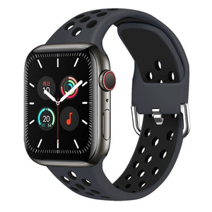 Strap for Apple Watch Band Se 40mm 44mm/42mm/38mm Accessories Silicone Belt Sport Bracelet on iWatch Series 6 5 4 3 21 Watchband
