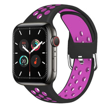 Load image into Gallery viewer, Strap for Apple Watch Band Se 40mm 44mm/42mm/38mm Accessories Silicone Belt Sport Bracelet on iWatch Series 6 5 4 3 21 Watchband

