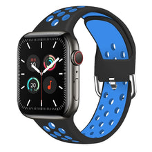 Load image into Gallery viewer, Strap for Apple Watch Band Se 40mm 44mm/42mm/38mm Accessories Silicone Belt Sport Bracelet on iWatch Series 6 5 4 3 21 Watchband
