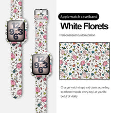 Load image into Gallery viewer, Strap with case for Apple Watch Band  Series 6 1 2 3 4 5 silicone for Iwatch 5 4 Strap 38mm 40mm 42mm 44mm wirst Newest Sport
