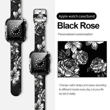 Load image into Gallery viewer, Strap with case for Apple Watch Band  Series 6 1 2 3 4 5 silicone for Iwatch 5 4 Strap 38mm 40mm 42mm 44mm wirst Newest Sport
