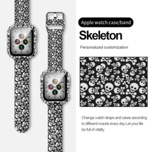 Load image into Gallery viewer, Strap with case for Apple Watch Band  Series 6 1 2 3 4 5 silicone for Iwatch 5 4 Strap 38mm 40mm 42mm 44mm wirst Newest Sport

