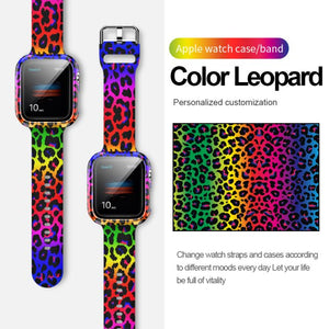 Strap with case for Apple Watch Band  Series 6 1 2 3 4 5 silicone for Iwatch 5 4 Strap 38mm 40mm 42mm 44mm wirst Newest Sport