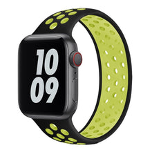 Load image into Gallery viewer, Solo Loop strap For Apple Watch Band 6 SE 5 4 3 Breathable silicone Elastic Belt bracelet band iWatch Series 44mm 40mm 38mm 42mm
