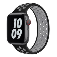 Load image into Gallery viewer, Solo Loop strap For Apple Watch Band 6 SE 5 4 3 Breathable silicone Elastic Belt bracelet band iWatch Series 44mm 40mm 38mm 42mm
