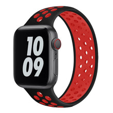 Load image into Gallery viewer, Solo Loop strap For Apple Watch Band 6 SE 5 4 3 Breathable silicone Elastic Belt bracelet band iWatch Series 44mm 40mm 38mm 42mm
