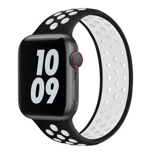 Solo Loop strap For Apple Watch Band 6 SE 5 4 3 Breathable silicone Elastic Belt bracelet band iWatch Series 44mm 40mm 38mm 42mm