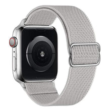 Load image into Gallery viewer, Scrunchie Strap for Apple watch band 44mm 40mm 38mm 42mm Adjustable Elastic Nylon solo Loop bracelet iWatch series 3 4 5 6 se
