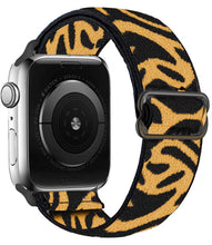 Load image into Gallery viewer, Scrunchie Strap for Apple watch band 44mm 40mm 38mm 42mm Adjustable Elastic Nylon solo Loop bracelet iWatch series 3 4 5 6 se
