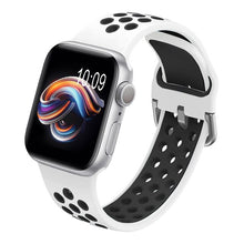 Load image into Gallery viewer, YAYUU Straps For Apple Watch Bands 38mm 40mm 42mm 44mm Floral Silicone Printed Pattern Bracelet for iWatch Series SE 6 5 4 3 2
