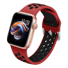 Load image into Gallery viewer, YAYUU Straps For Apple Watch Bands 38mm 40mm 42mm 44mm Floral Silicone Printed Pattern Bracelet for iWatch Series SE 6 5 4 3 2
