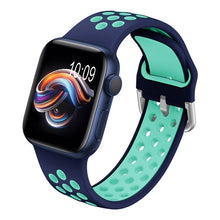 Load image into Gallery viewer, YAYUU Straps For Apple Watch Bands 38mm 40mm 42mm 44mm Floral Silicone Printed Pattern Bracelet for iWatch Series SE 6 5 4 3 2
