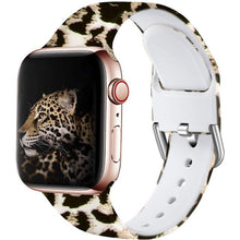 Load image into Gallery viewer, YAYUU Straps For Apple Watch Bands 38mm 40mm 42mm 44mm Floral Silicone Printed Pattern Bracelet for iWatch Series SE 6 5 4 3 2
