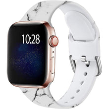 Load image into Gallery viewer, YAYUU Straps For Apple Watch Bands 38mm 40mm 42mm 44mm Floral Silicone Printed Pattern Bracelet for iWatch Series SE 6 5 4 3 2
